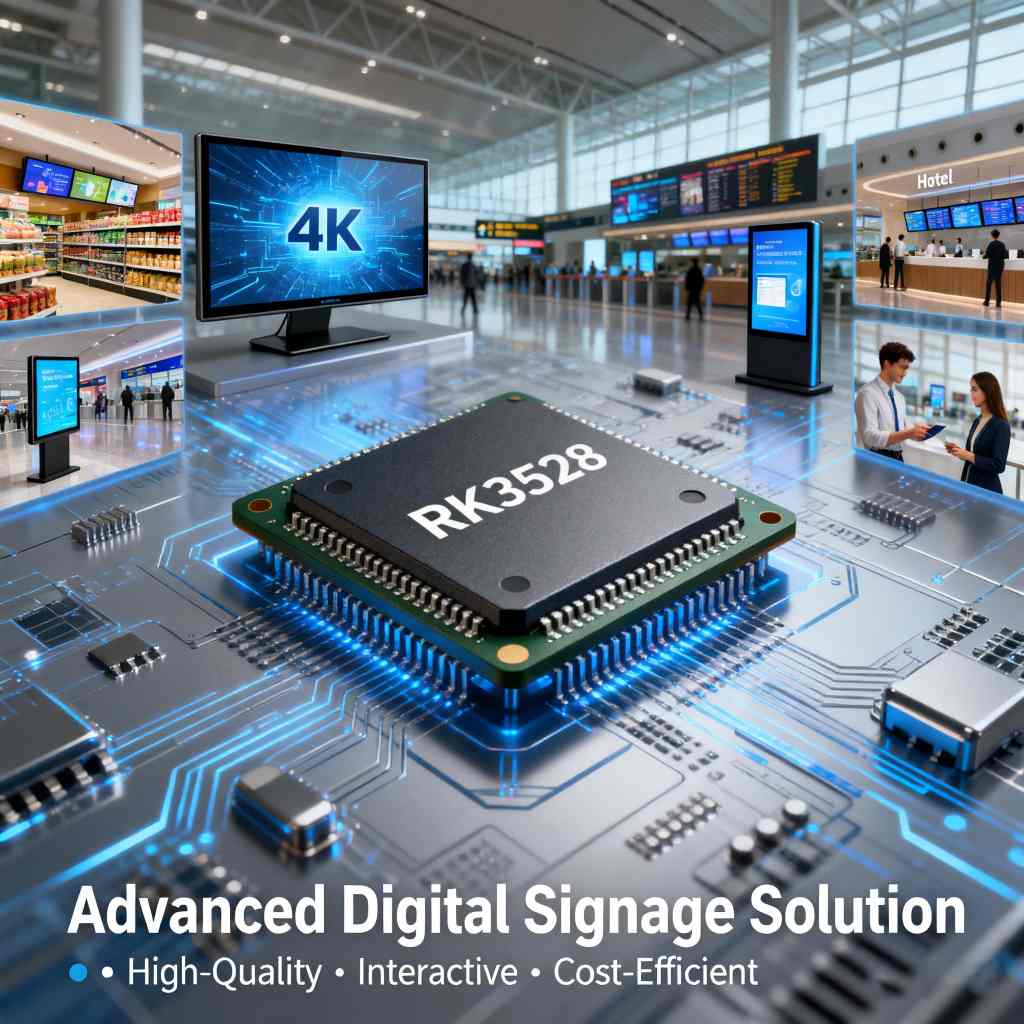 Digital Signage Solutions with RK3528 Platform