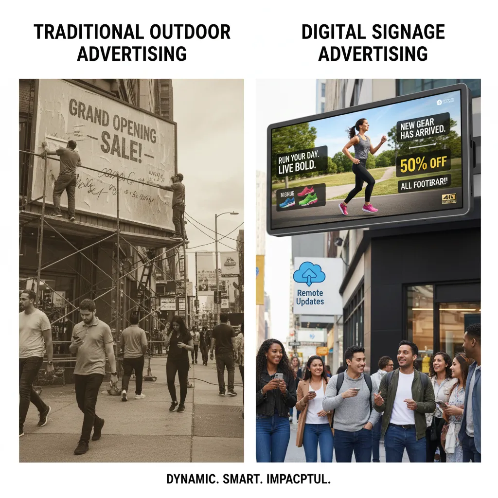Outdoor Digital Signage Screens for Advertising