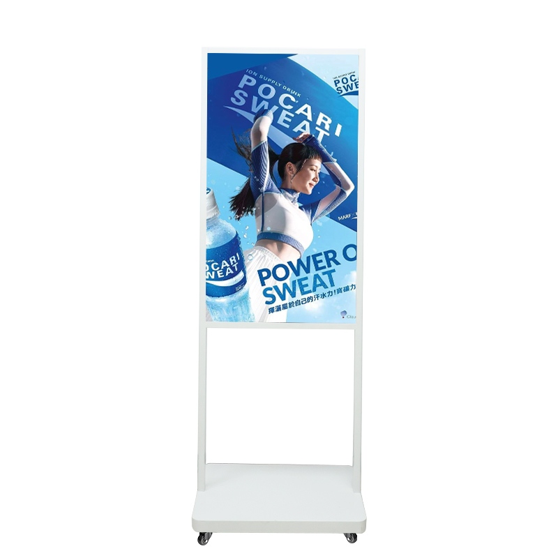 Dual-Screen Shop Window Digital Signage | Qtenboard Marketing Display