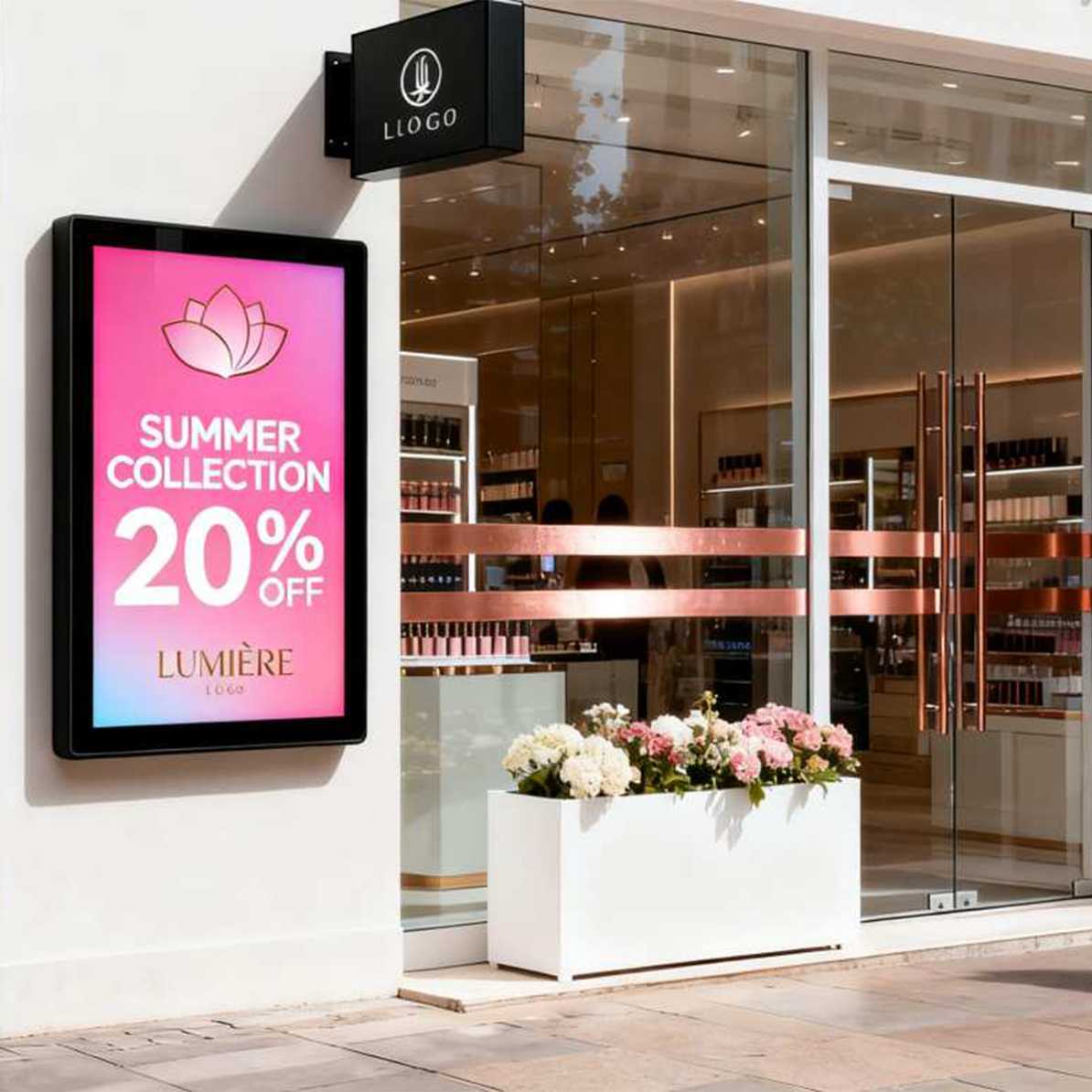 Wall-Mounted Digital Signage - Best Use Cases Qtenboard