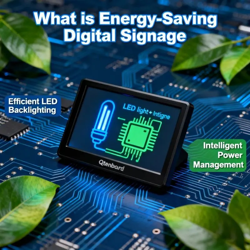 Energy-Saving Digital Signage Displays Qtenboard