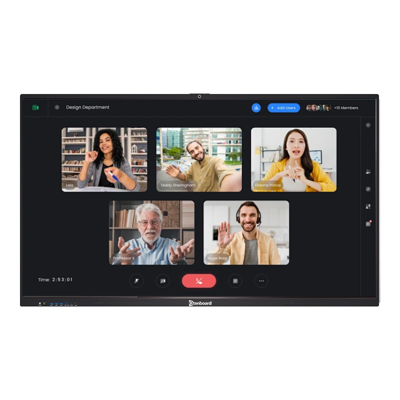 Interactive Whiteboard for Business Meetings | Qtenboard
