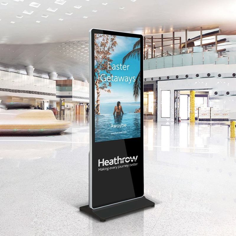 Vertical Digital Signage for product advertising