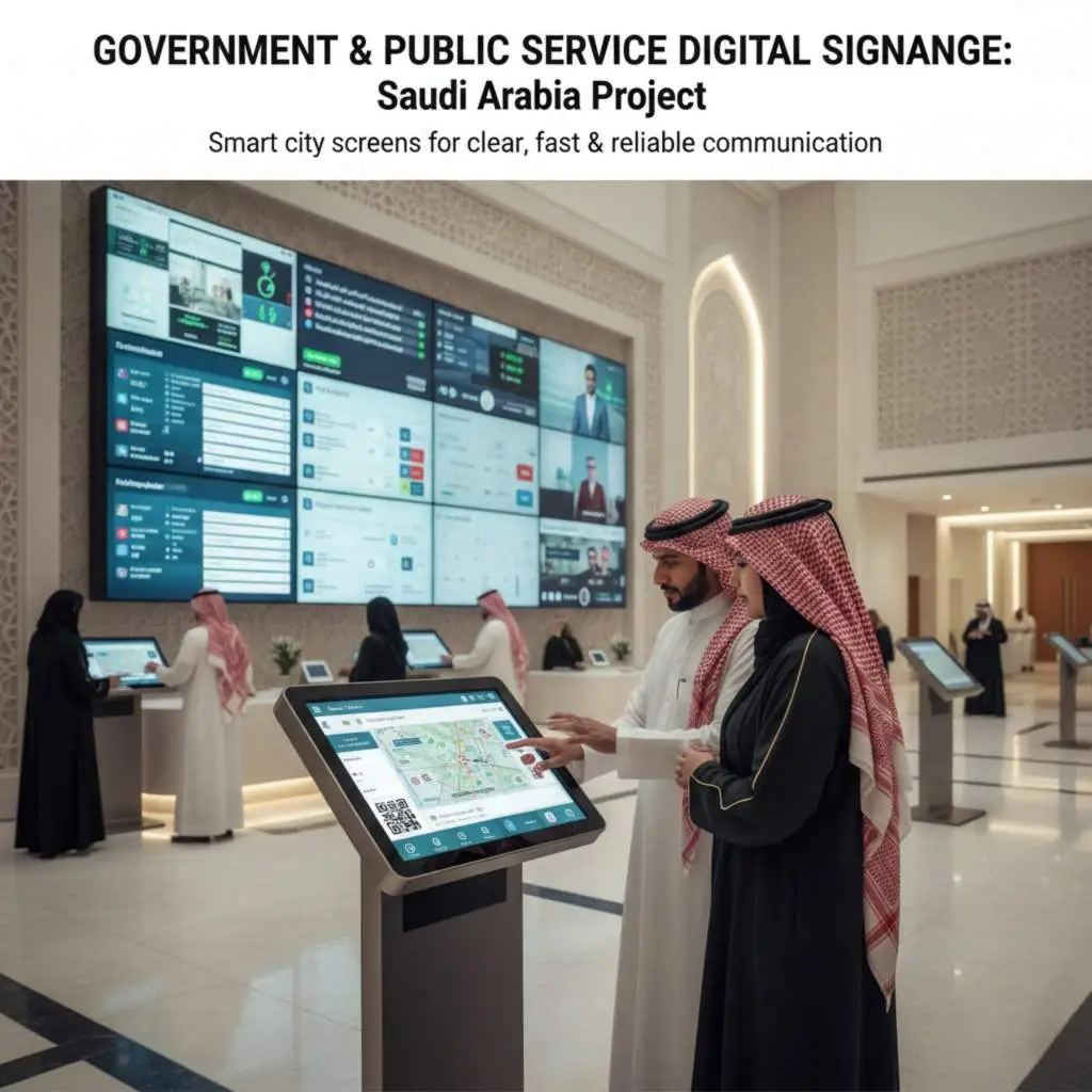 Digital Signage for Government and Public Services