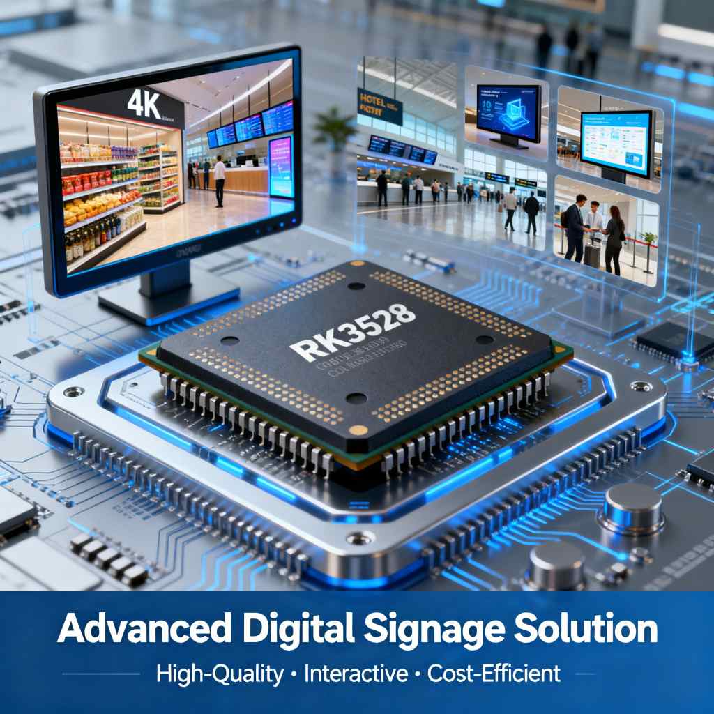 Digital Signage Solutions with RK3528 Platform Qtenboard