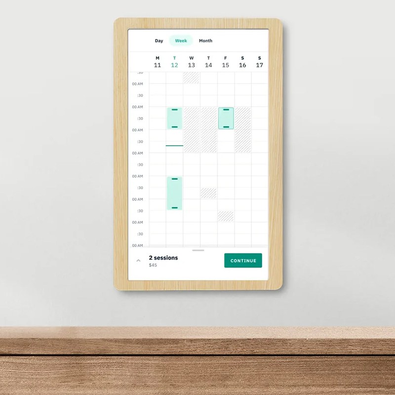 Smart Electronic Calendar | Qtenboard Digital Calendar Display for Decoration