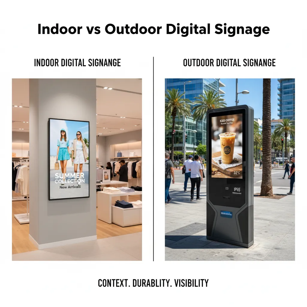 Multiple Styles Floor-Standing Digital Signage Display Qtenboard