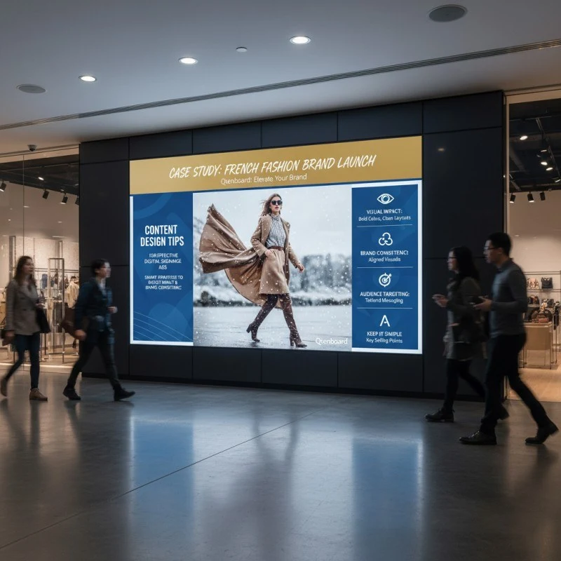 Content Design Tips for Effective Digital Signage Ads Qtenboard