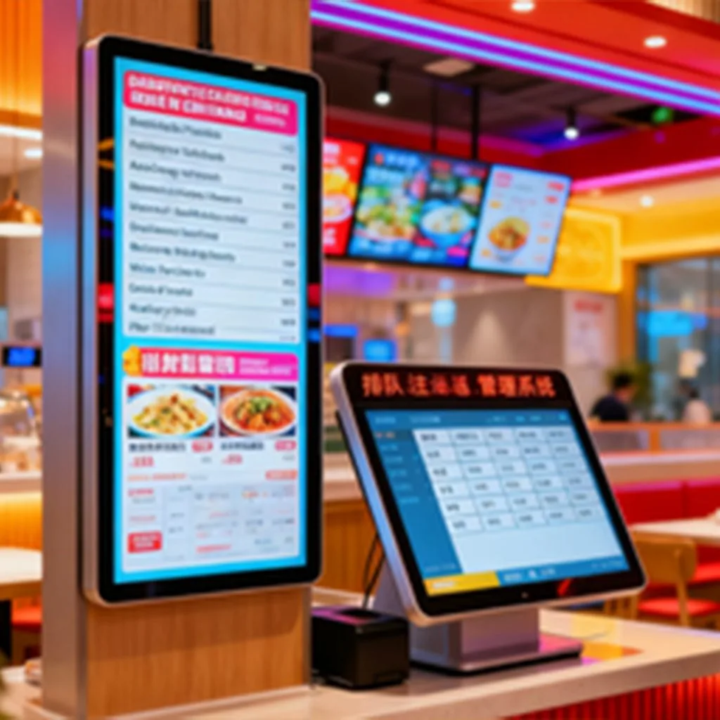 Digital Menu Boards & Queue Systems for Restaurants
