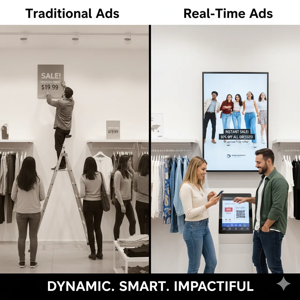 Wall-Mounted Digital Signage