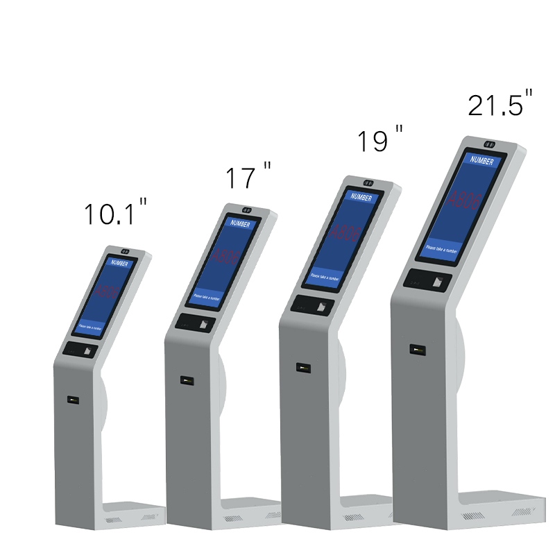 Queue Calling Kiosk sizes