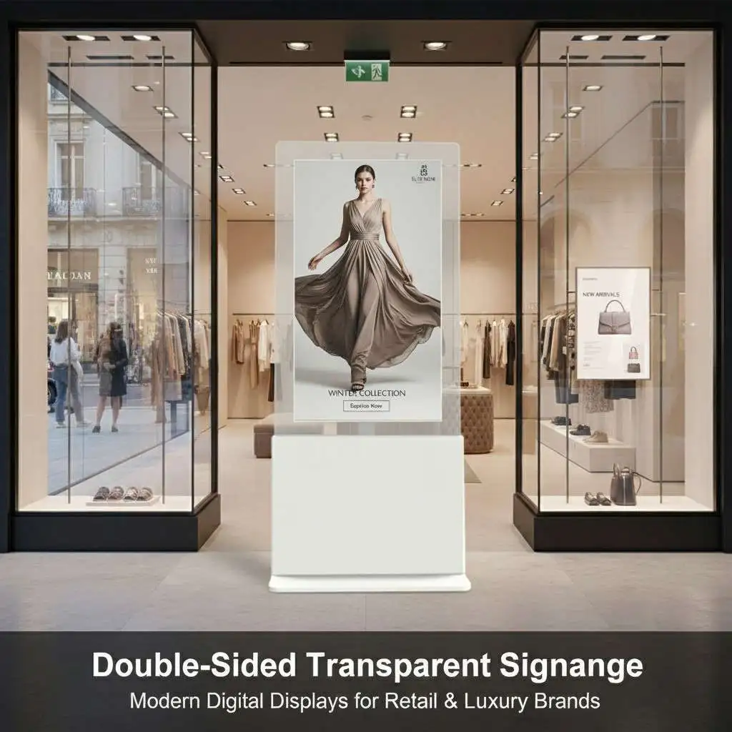 Double-Sided Transparent Signage: Best Applications