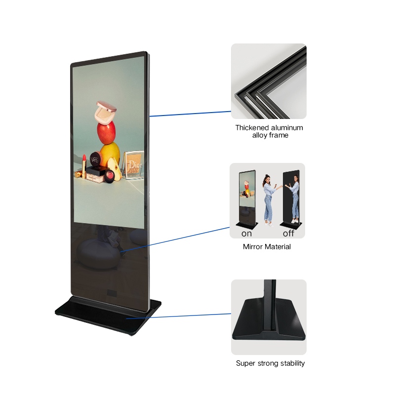 Vertical Mirror Digital Signage  detail