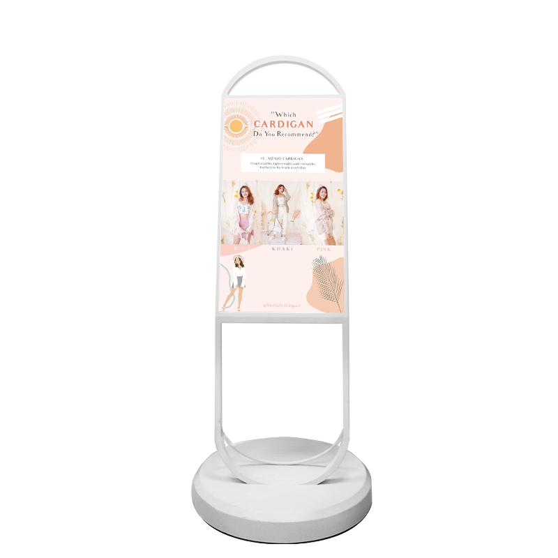 High Brightness Tilted Window Digital Signage Battery Power Qtenboard
