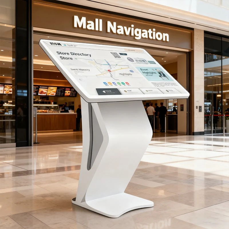 Digital Wayfinding with Info Kiosks in Malls Qtenboard