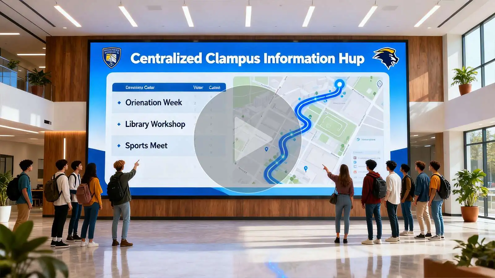 Digital Signage for Education Qtenboard