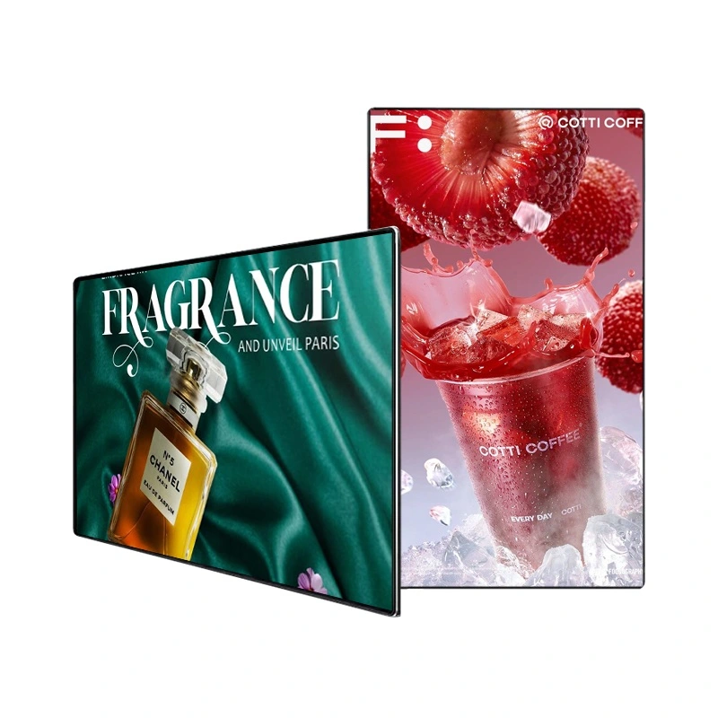 Framed Digital Signage Wall-Mounted Display Qtenboard