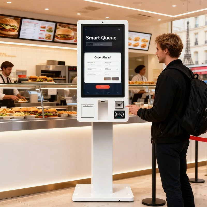 Queue Signage Systems in Fast-Food Chains Qtenboard