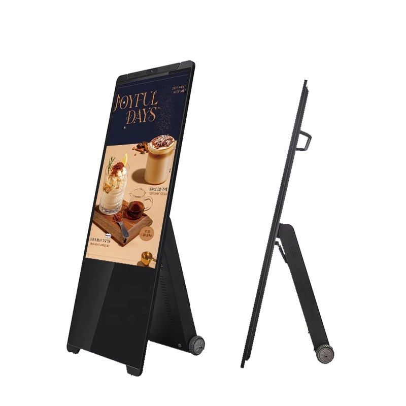 Outdoor Battery Digital Poster-Qtenboard High Brightness Portable