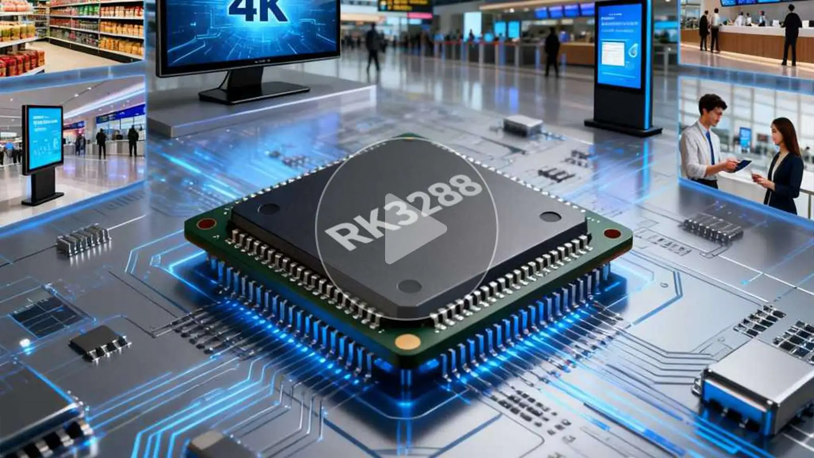 Fast and Reliable Digital Signage Using RK3288