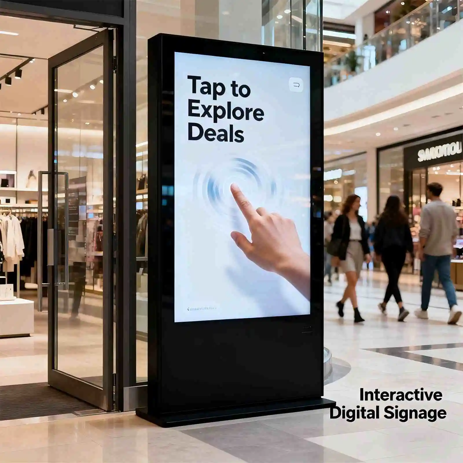 Touch Screen Digital Signage for Interactive Ads Qtenboard