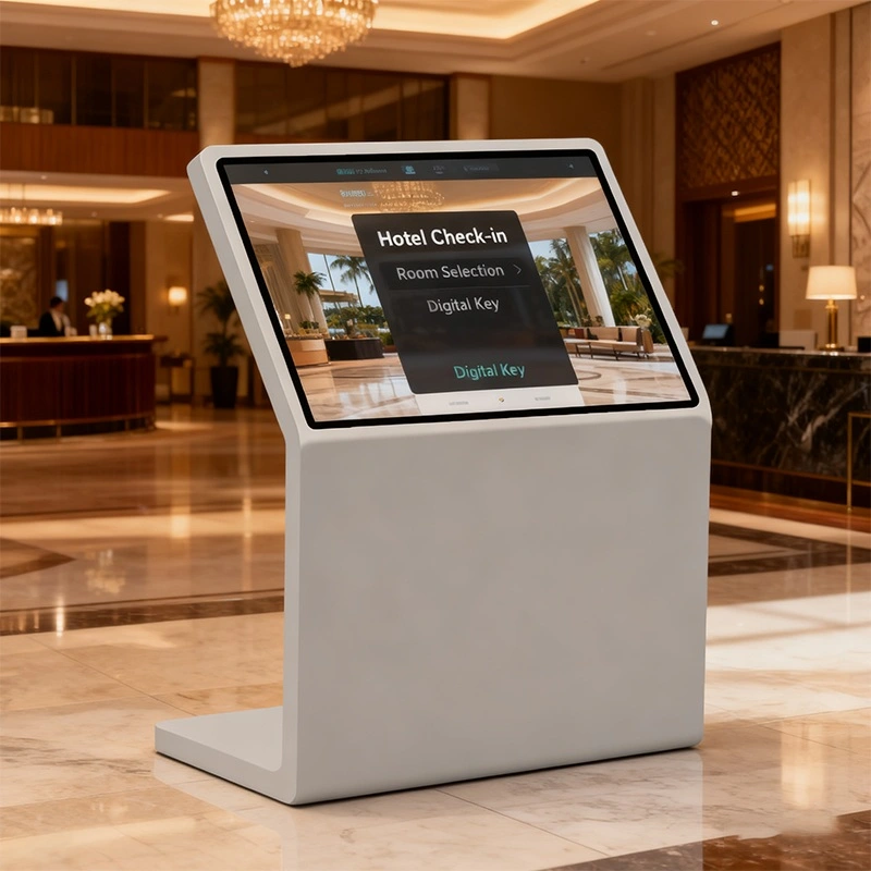 Benefits of L-Type Slim Kiosks in Modern Stores