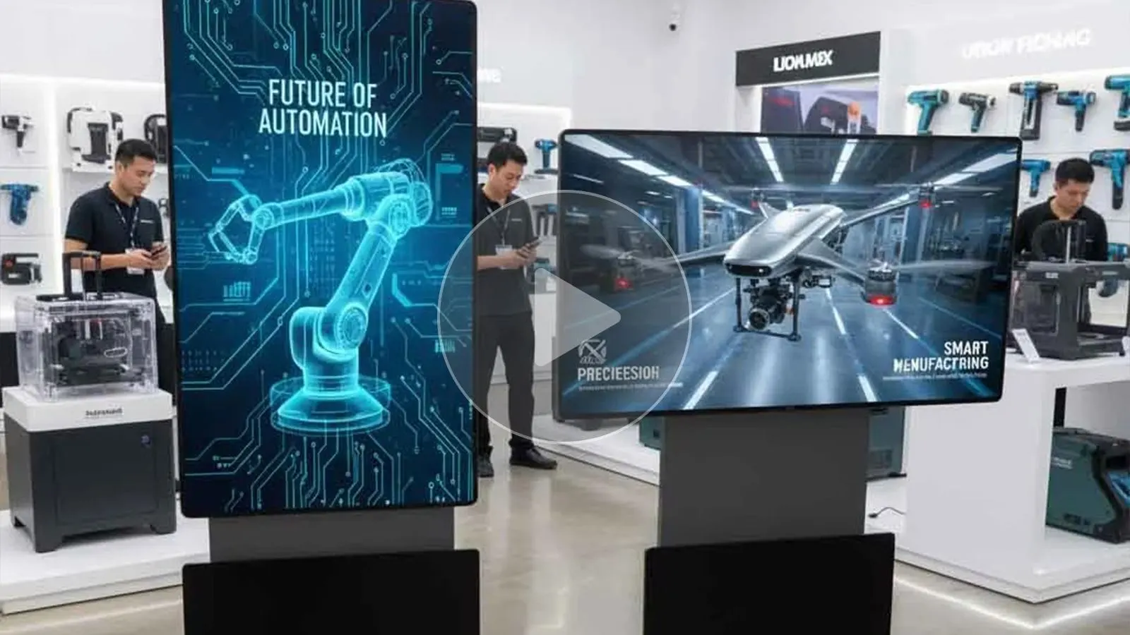 Rotating Digital Signage 90° Display