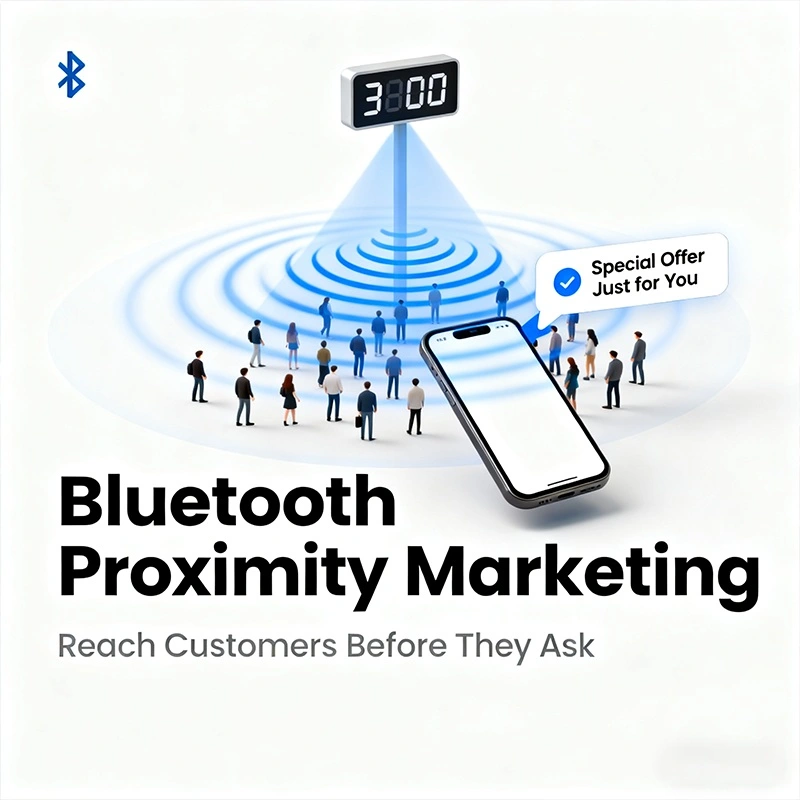 NFC and Bluetooth Features in Modern Signage Qtenboard
