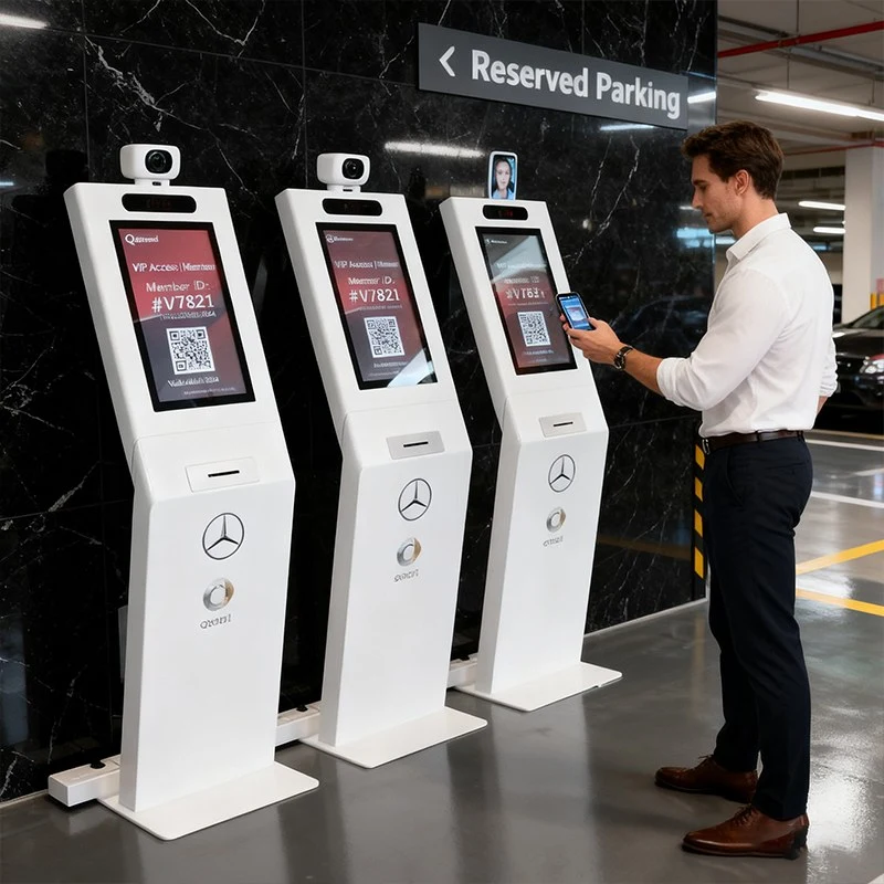 Smart Parking: Automated Ticketing Kiosks Qtenboard
