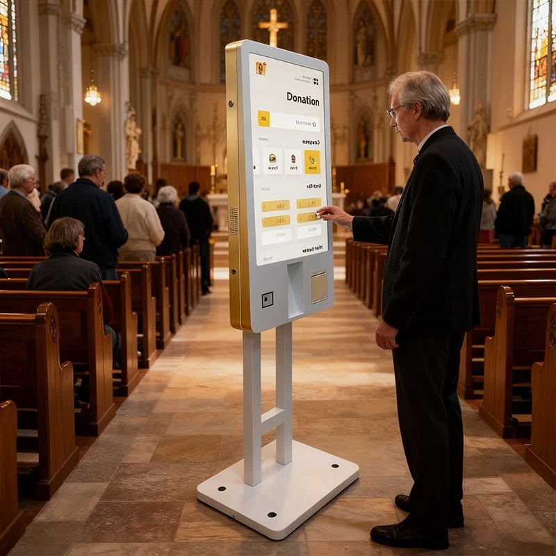 Digital Donation Kiosks for Churches and Nonprofits