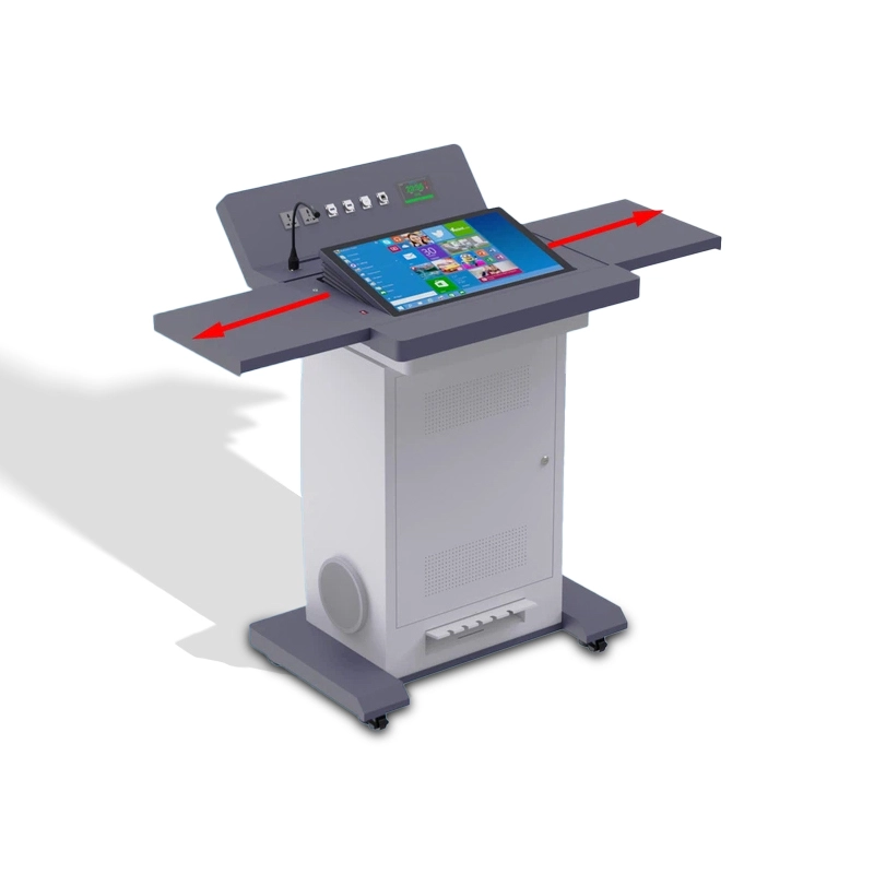 Smart Digital Podium All in One Touch Screen Multimedia Lectern Qtenboard