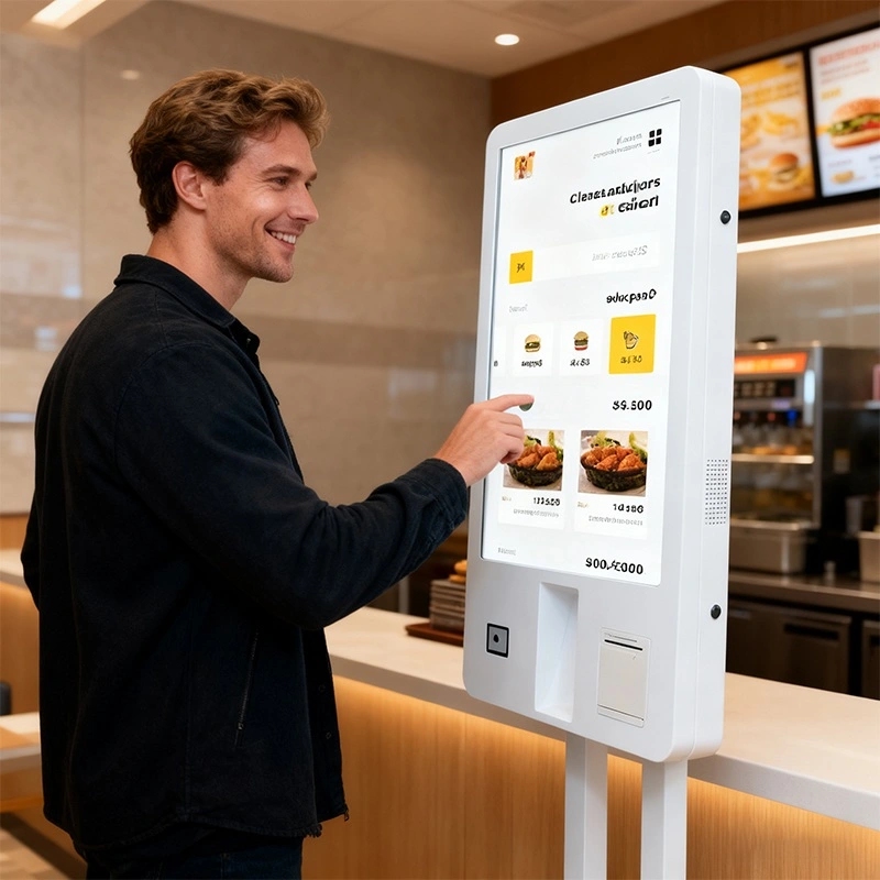 Self Ordering Kiosks Increase Restaurant Revenue Qtenboard