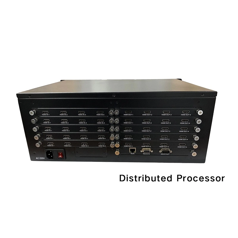 Qtenboard cloud distributed video wall processor for control and splicing