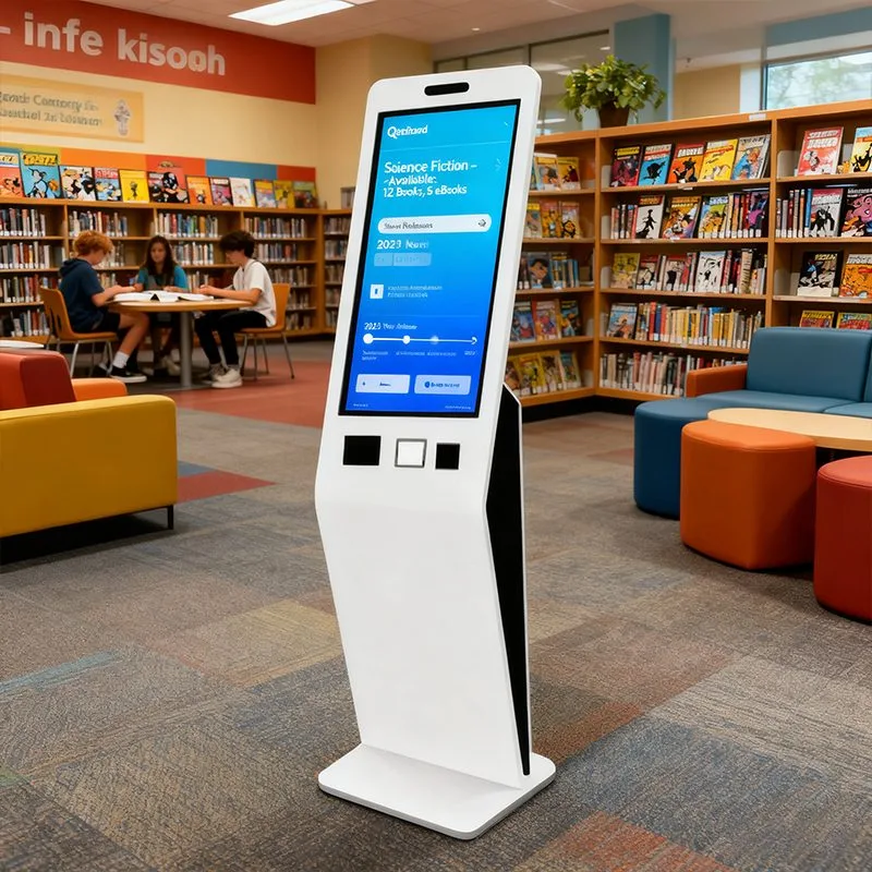 Digital Kiosks in Libraries: Self-Borrowing Made Easy