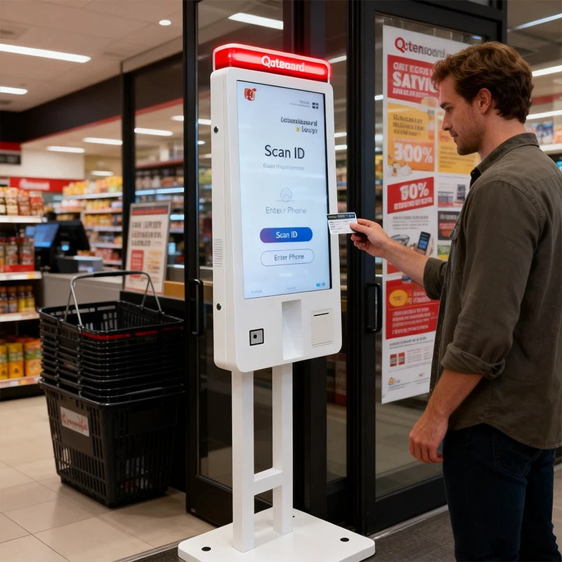 What Makes a Good intdoor Self-Service Kiosk Qtenboard