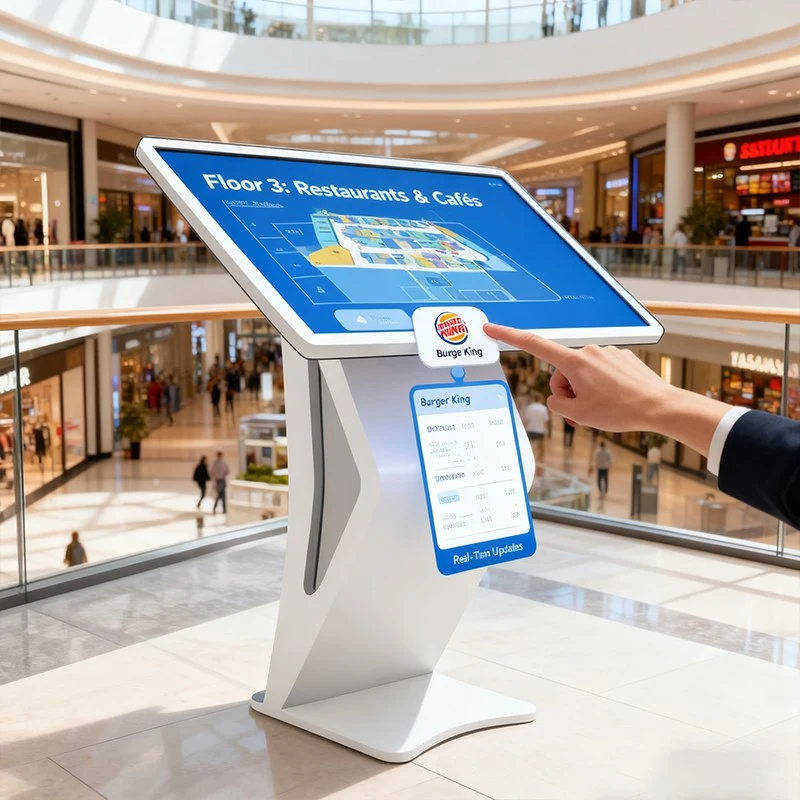 Digital Kiosks for Supermarket Loyalty Programs Qtenboard