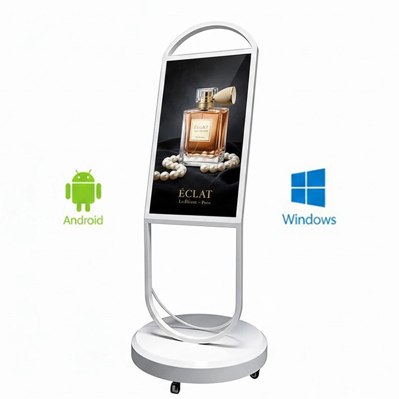 Qtenboard digital sigange Dual system options available