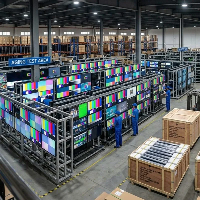 Qtenboard LCD Video Wall Direct Manufacturer with Real Project Delivery Capability