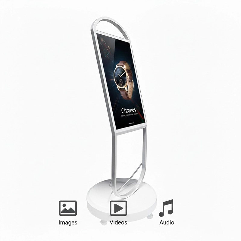 Qtenboard Window Digital Sigange Wide Media Format Compatibility