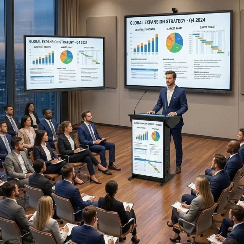 Qtenboard Smart Digital Podium Conference Rooms Project