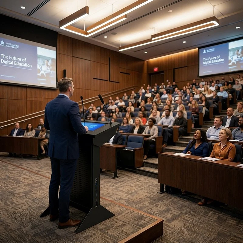 Qtenboard Smart Digital Podium Lecture Halls Project