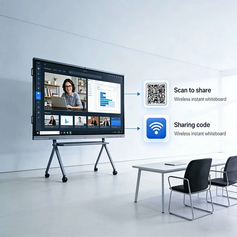 Qtenboard Interactive Whiteboard Screen Sharing Support