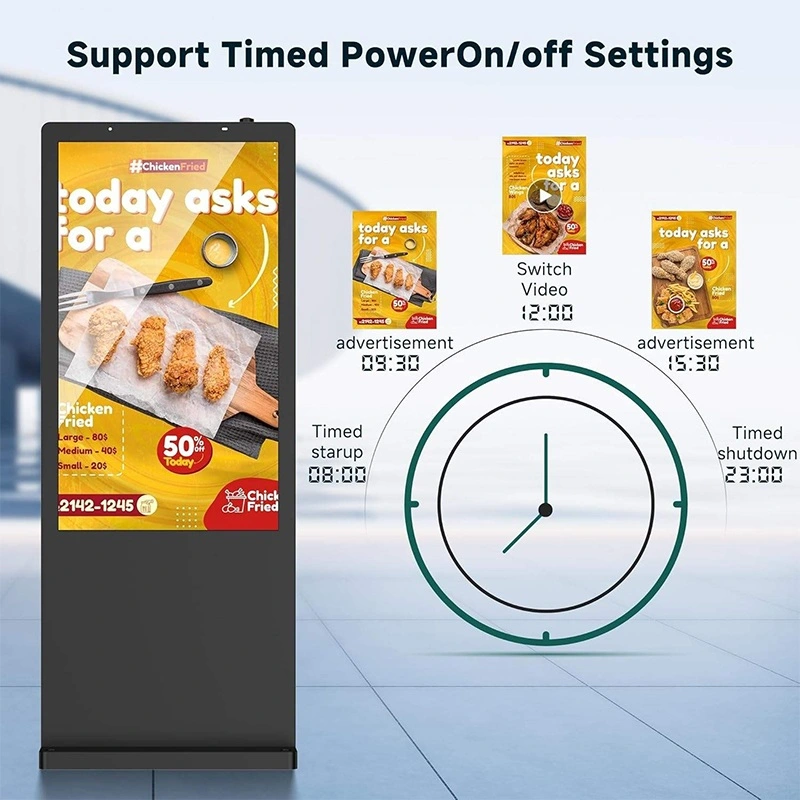 Qtenboard Transparent Digital Signage Multiple Installation Methods