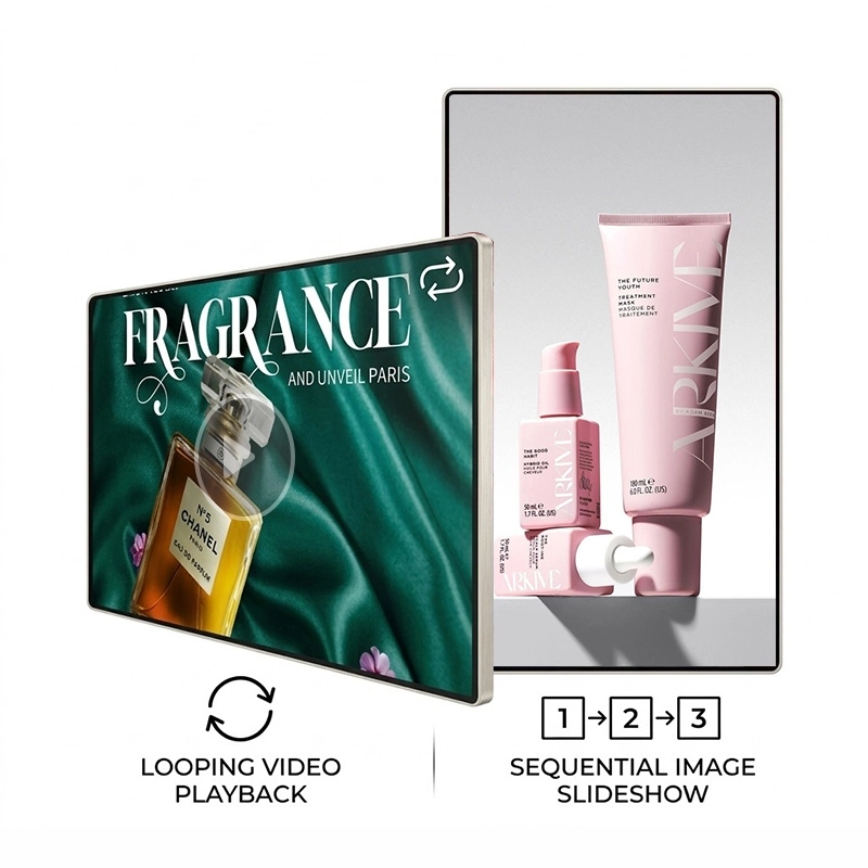 Qtenboard Digital Photo Frame Automatic Loop Playback