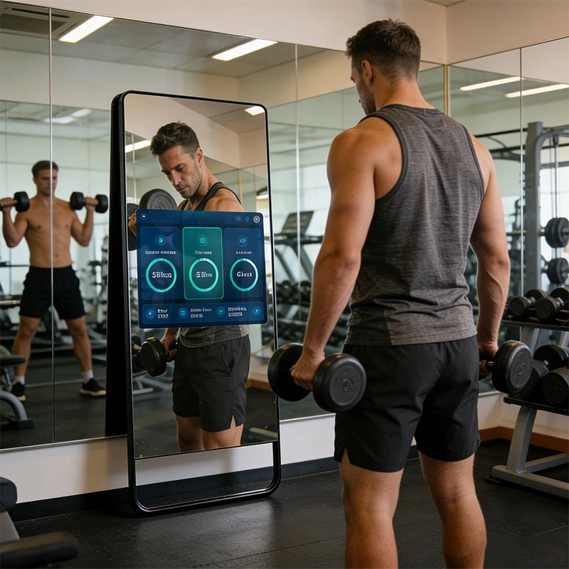 Qtenboard Mirror Digital Signage True Mirror Display