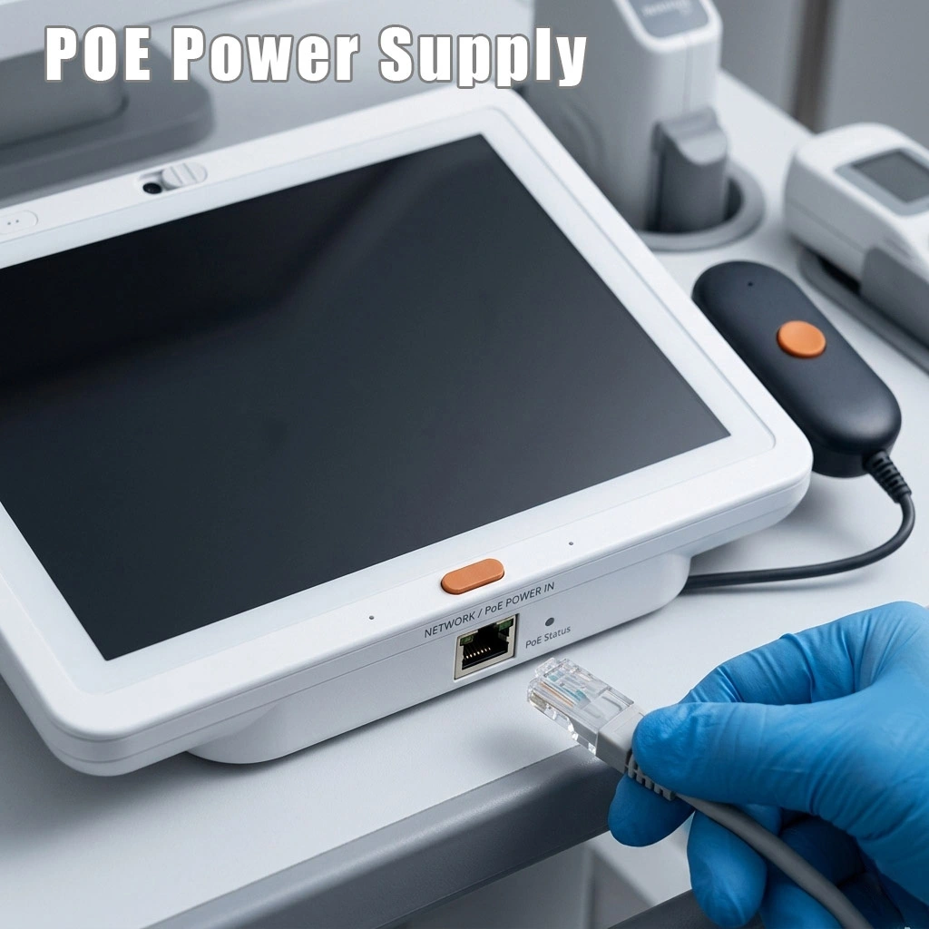 Qtenboard Hospital Information Kiosk POE Power Supply
