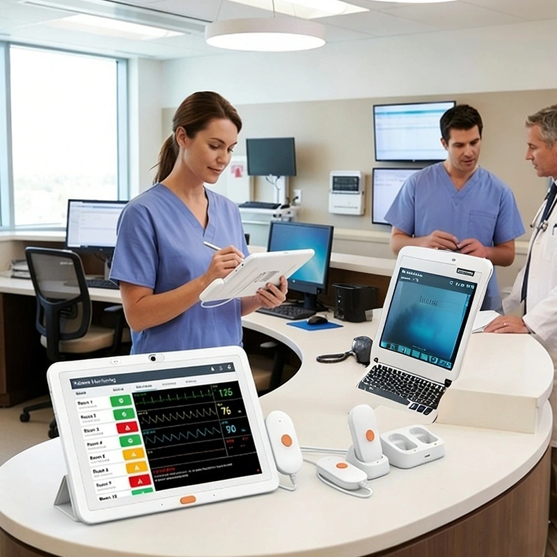 Qtenboard digital signage for aisle promotions and daily