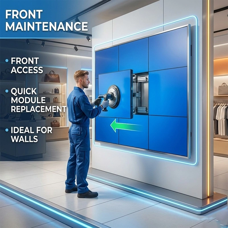 Front or Rear Maintenance Options