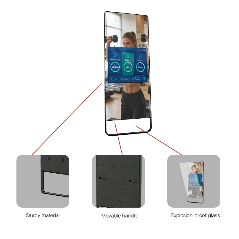 Mirror Digital Signage Detail Display