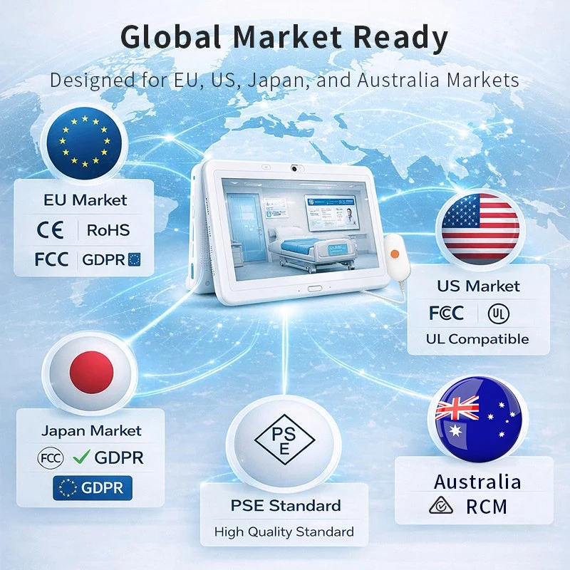 Qtenboard Hospital Information Kiosk Global Market Ready